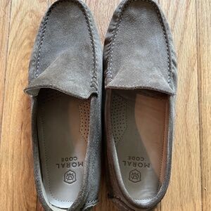 Moral Code Men’s leather driver shoes